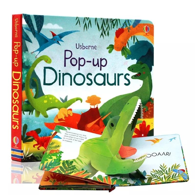 Usborne Pop Up Dinosaurs/Jungl - Garden Journal Planner avaliação e preço