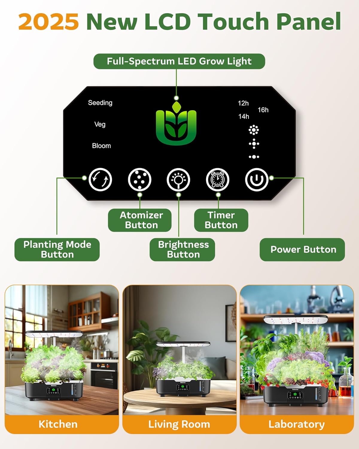 15-Pod Smart Hydroponic Garden - Smart Pod Garden avaliação e preço