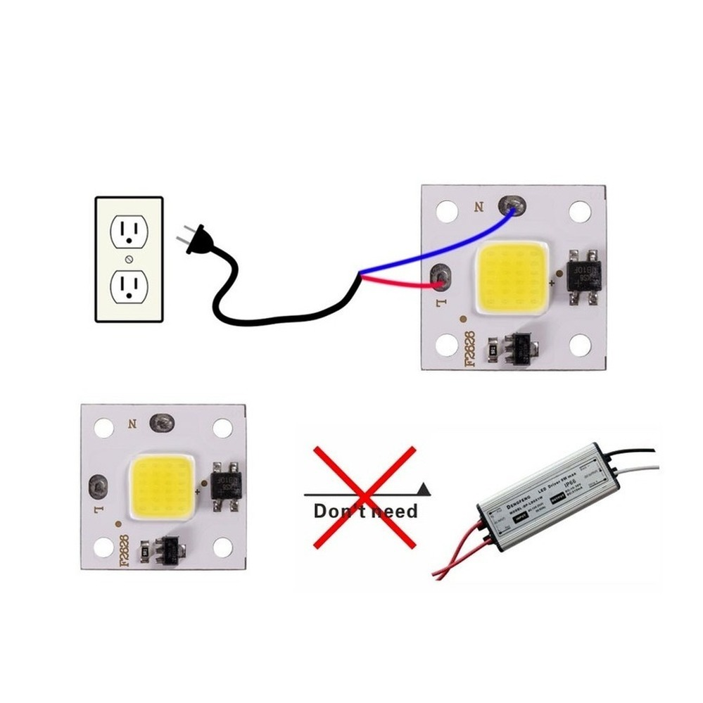 10W COB module 220V LED Chip D - Smart Garden Outdoor avaliação e preço