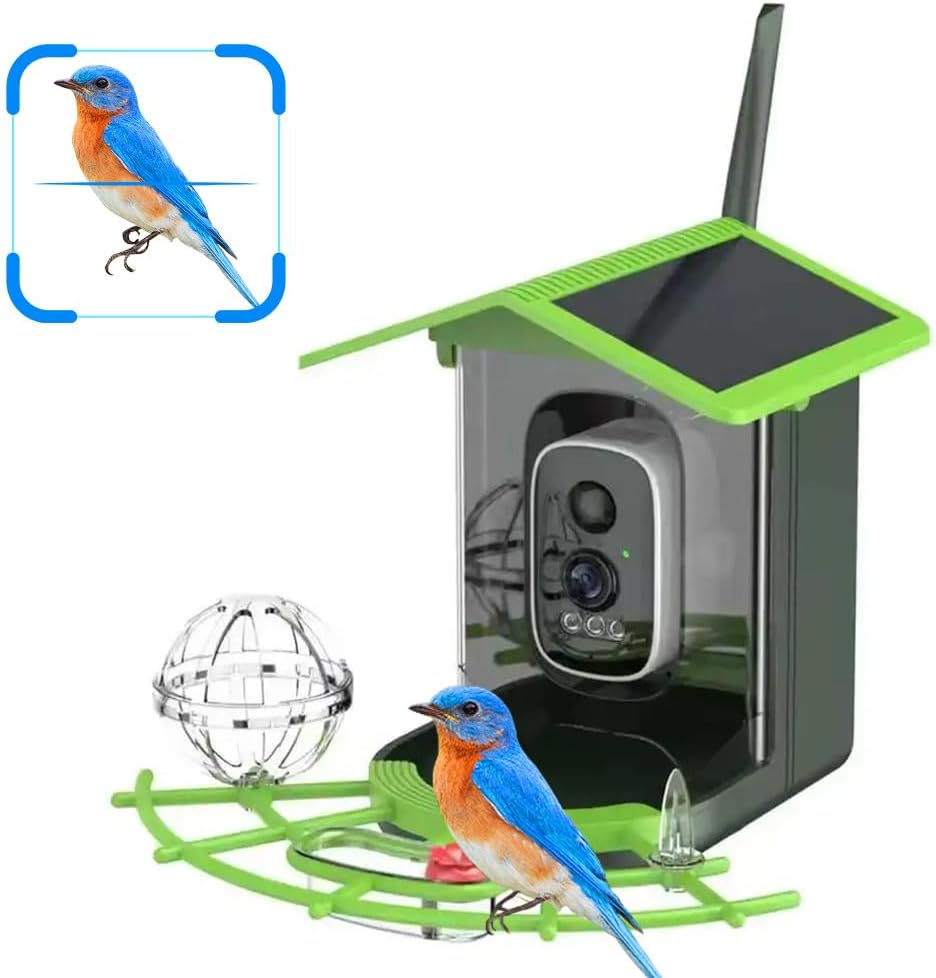 Smart Bird Feeder 2K Live View - Smart Bird Feeder Camera avaliação e preço