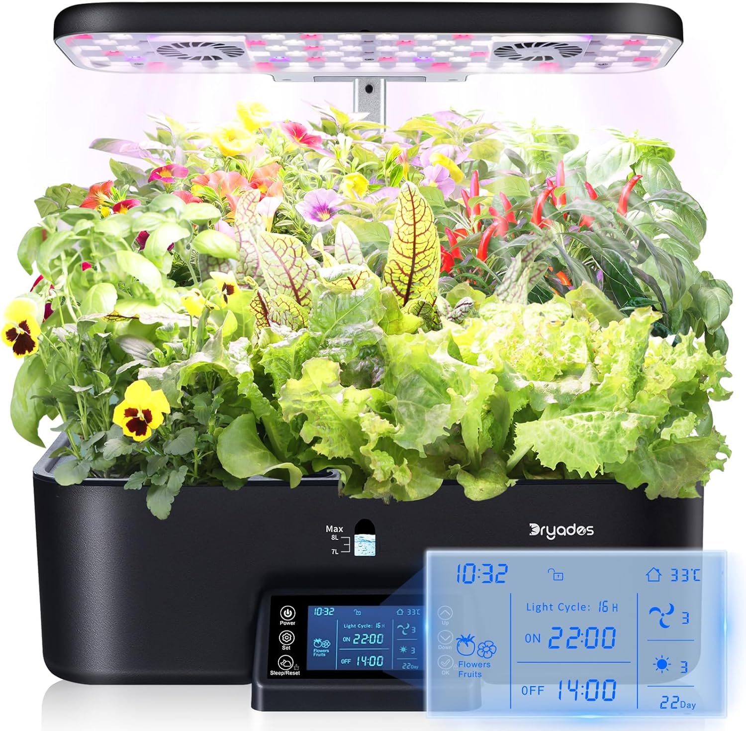 17 Pods Hydroponic Growing Sys - Smart Pod Garden avaliação e preço