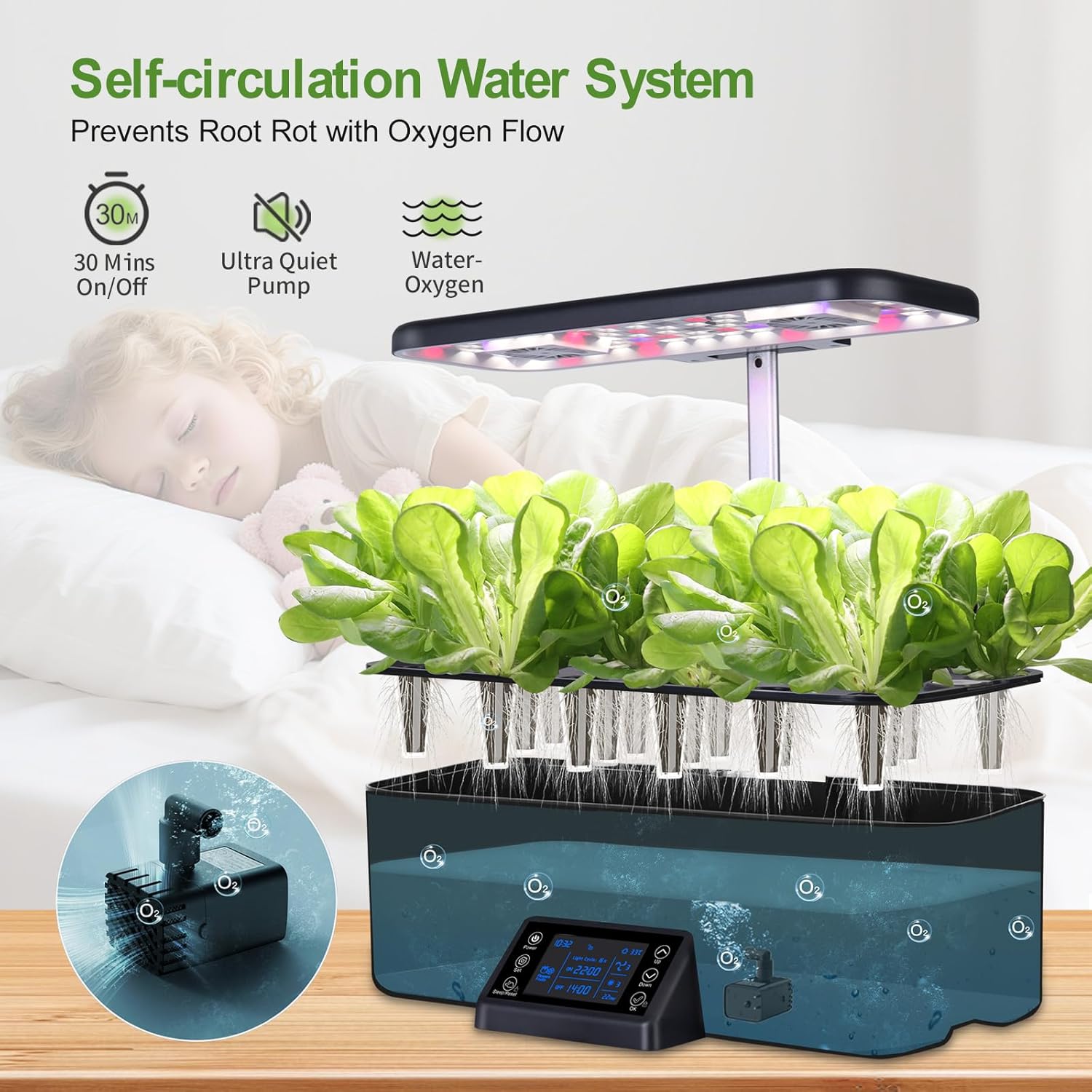 17 Pods Hydroponic Growing Sys - Smart Pod Garden avaliação e preço