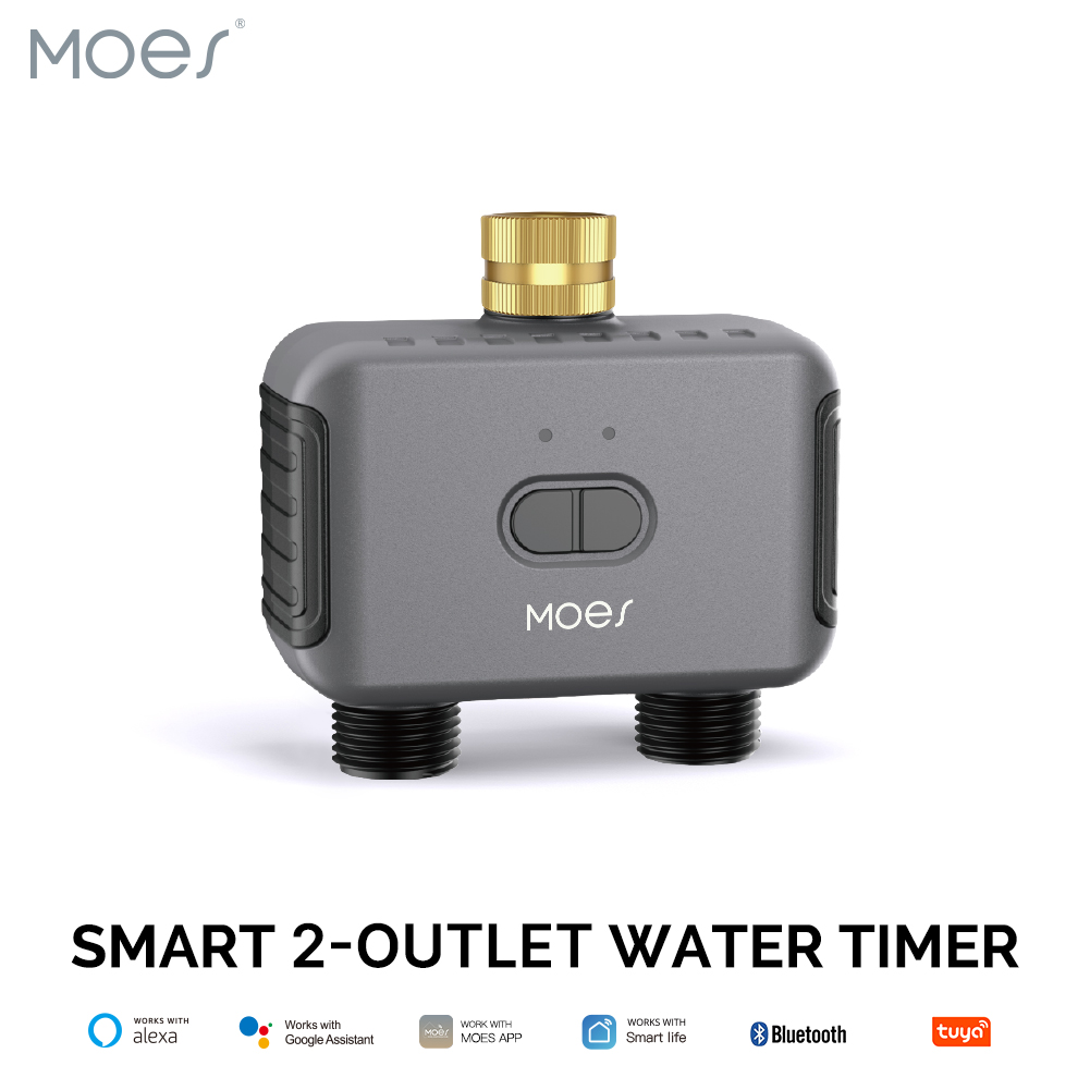 MOES Bluetooth Smart 2-Way Wat - Smart Garden Tap Timer avaliação e preço