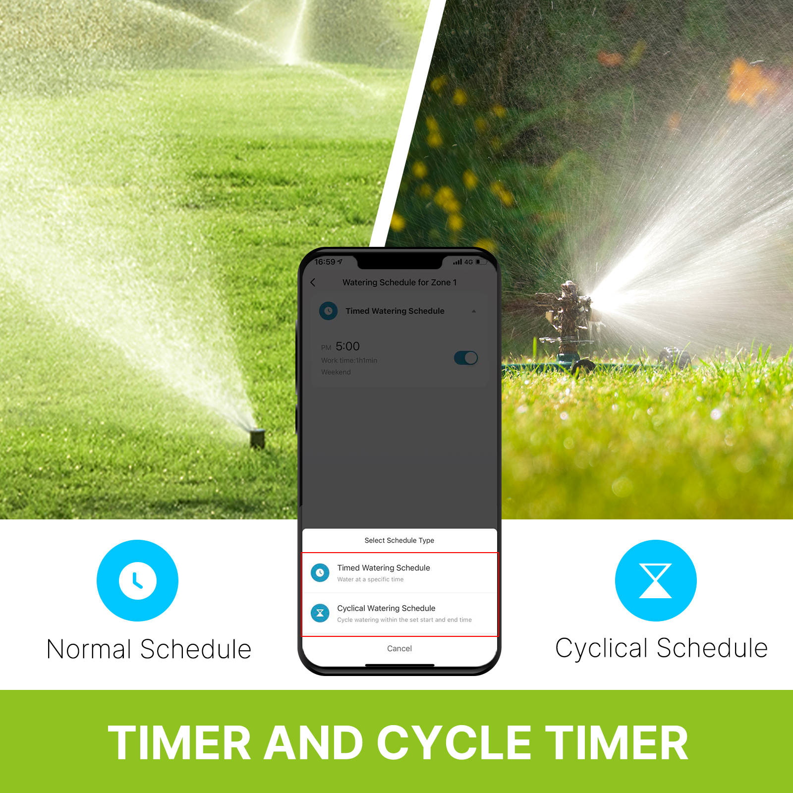 MOES Bluetooth Smart 2-Way Wat - Smart Garden Tap Timer avaliação e preço