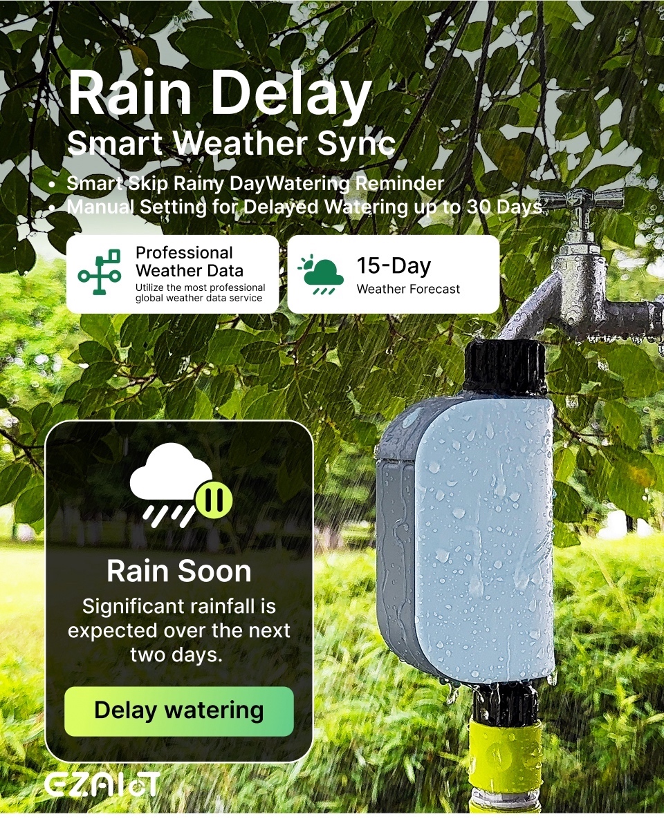 WiFi Smart Water Timer Garden  - Smart Garden Tap Timer avaliação e preço