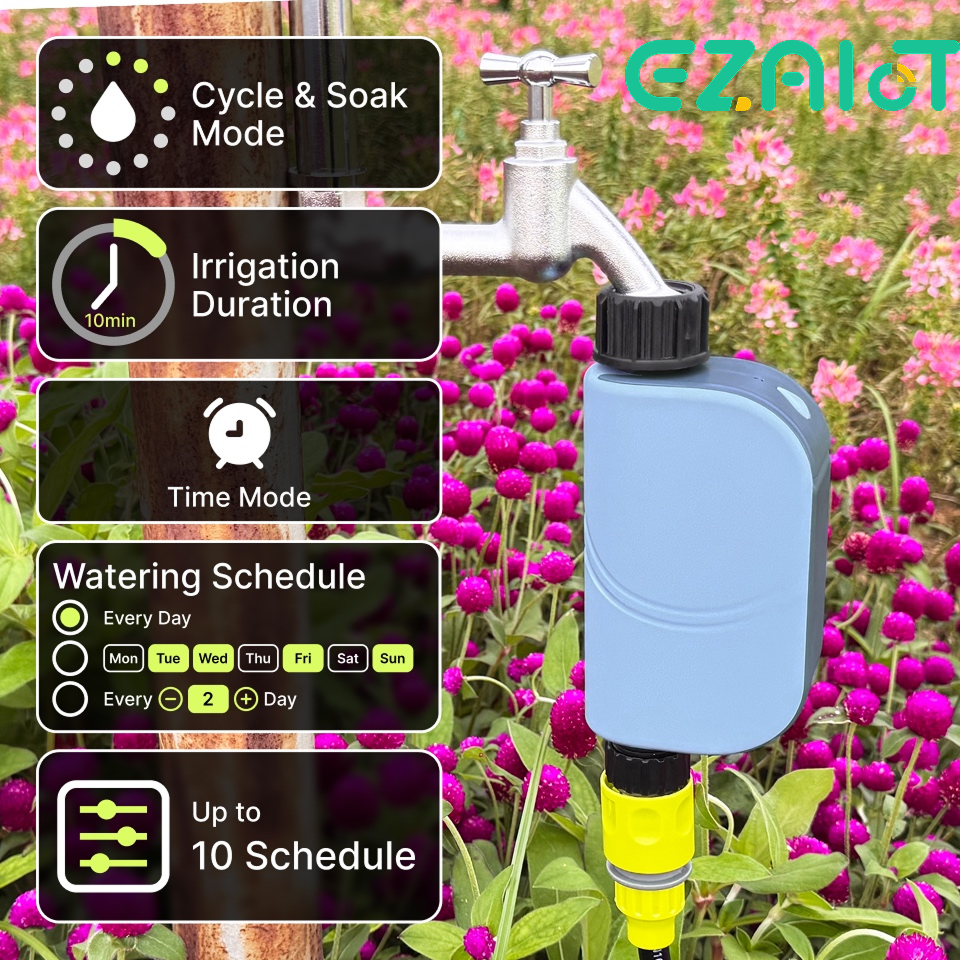 WiFi Smart Water Timer Garden  - Smart Garden Tap Timer avaliação e preço