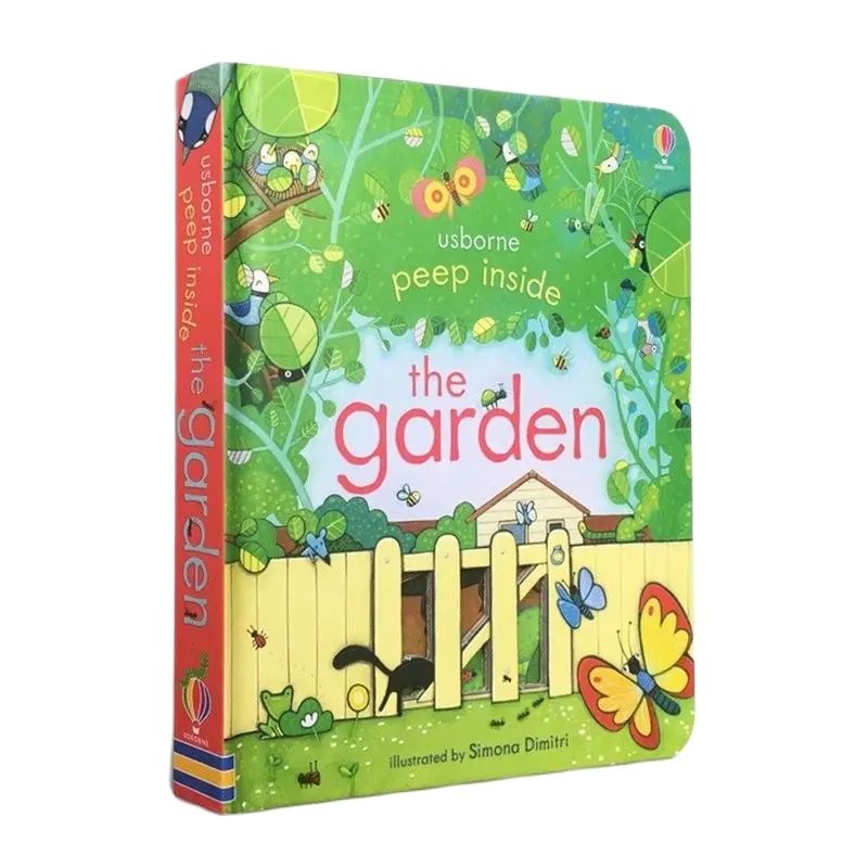 Usborne Peep Inside The Garden - Garden Journal Planner avaliação e preço