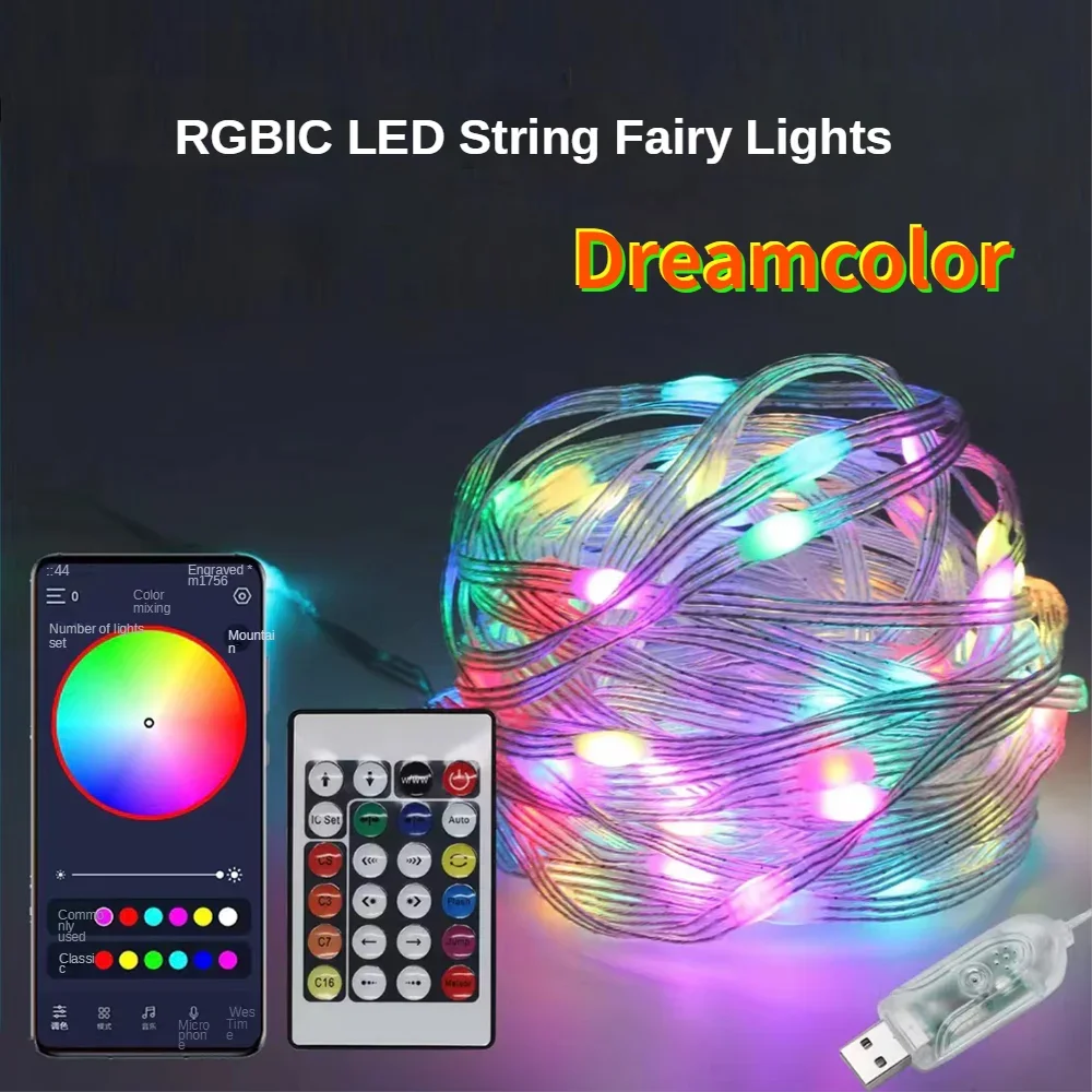 20M 10M 5M LED Christmas Light - Smart Garden Festoon Lights avaliação e preço
