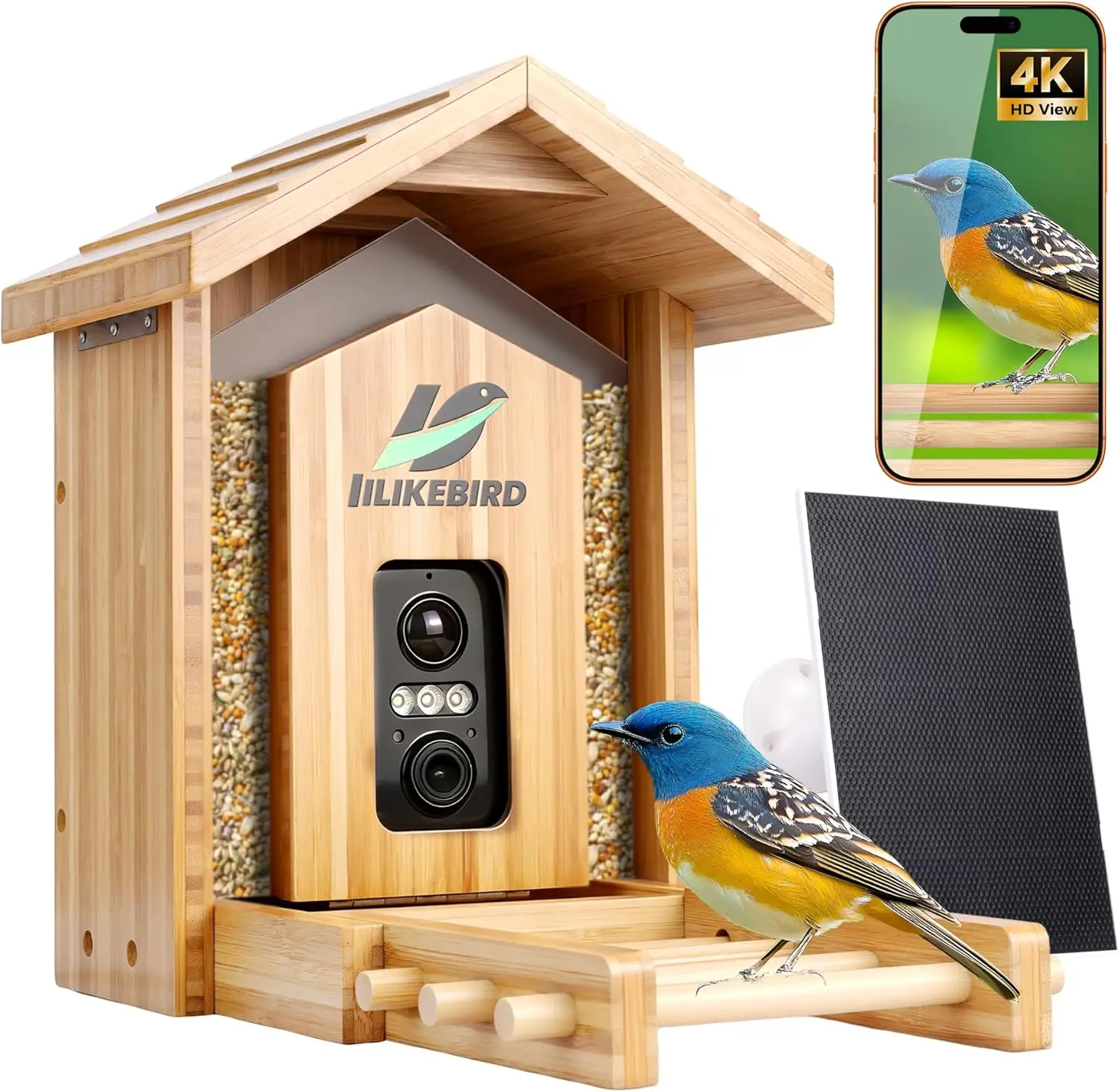 Smart Bird Feeder 4K Camera AI - Smart Bird Feeder Camera avaliação e preço