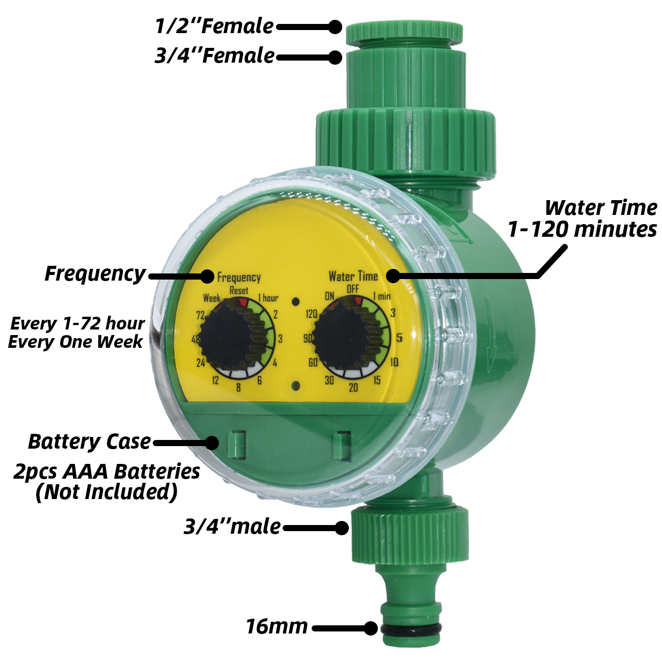 Electronic Irrigation Water Ti - Smart Garden Tap Timer avaliação e preço