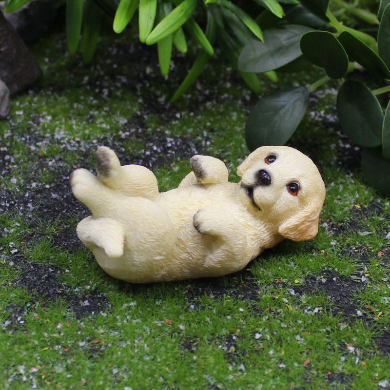 Realistic Golden Retriever Pup - Smart Garden In Home avaliação e preço