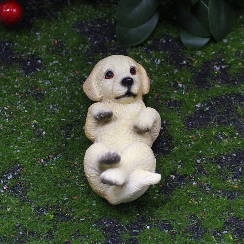 Realistic Golden Retriever Pup - Smart Garden In Home avaliação e preço