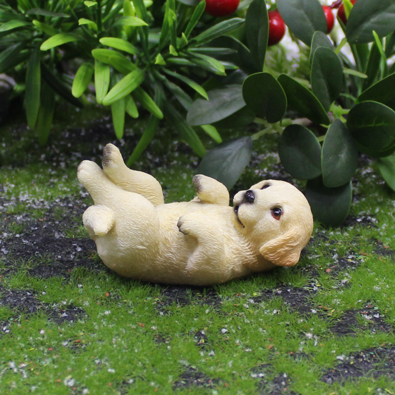 Realistic Golden Retriever Pup - Smart Garden In Home avaliação e preço
