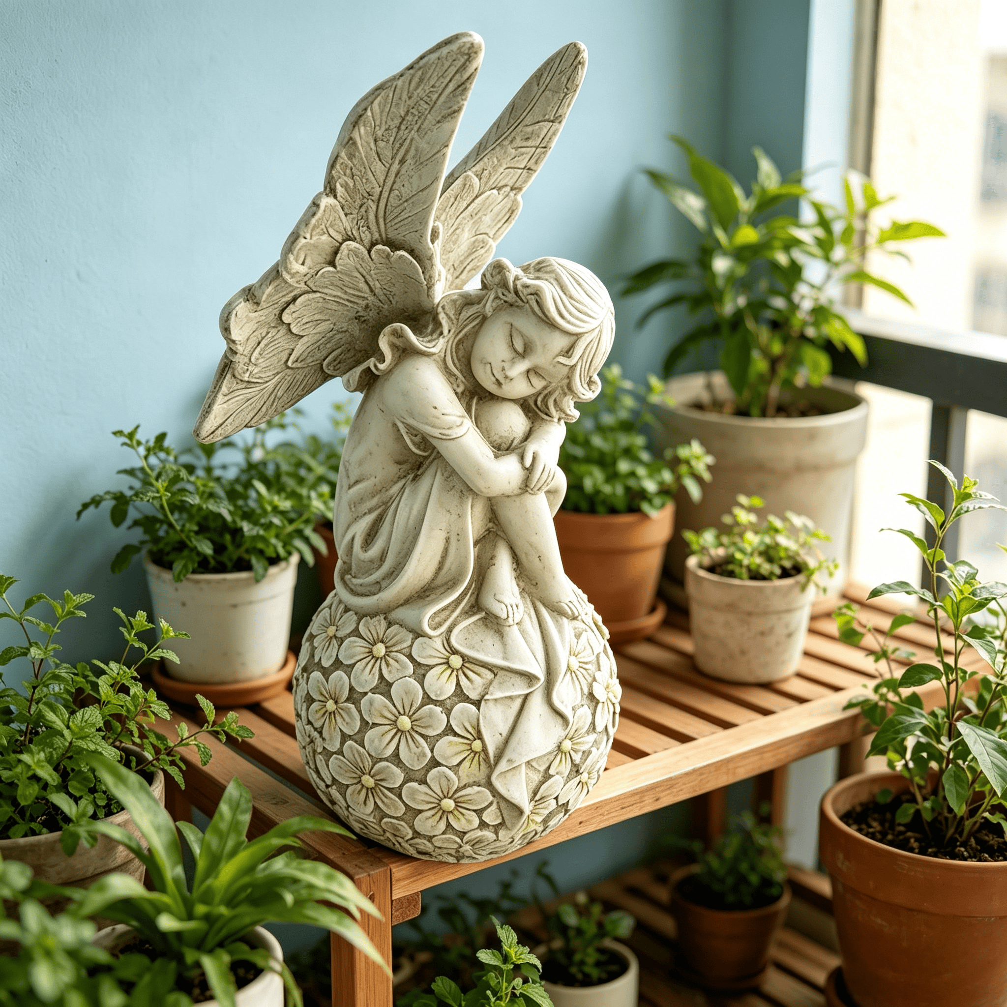 13.2-inch Garden Fairy Statue, - Smart Garden In Home avaliação e preço