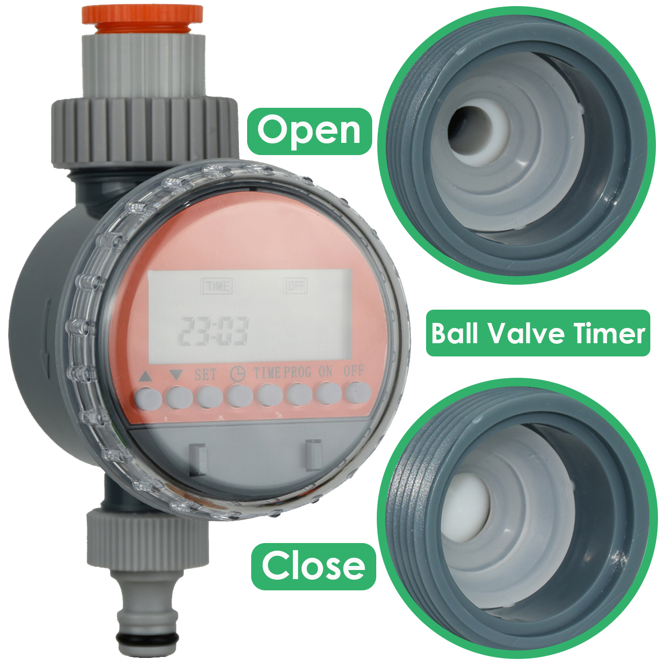 KESLA Garden Ball Valve Water  - Smart Garden Tap Timer avaliação e preço