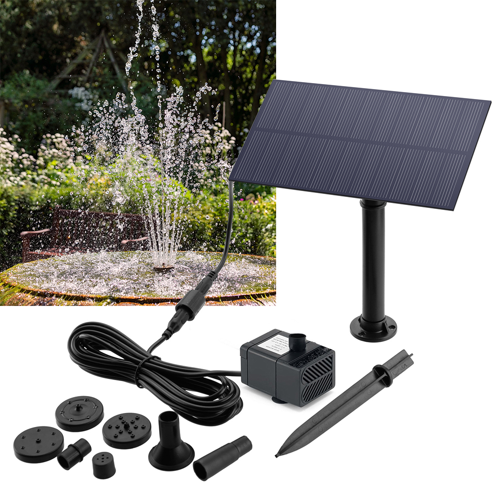 5W 5V Solar Water Pump Garden  - Smart Garden Outdoor avaliação e preço