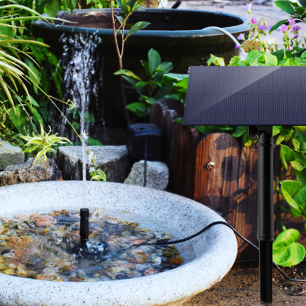 5W 5V Solar Water Pump Garden  - Smart Garden Outdoor avaliação e preço