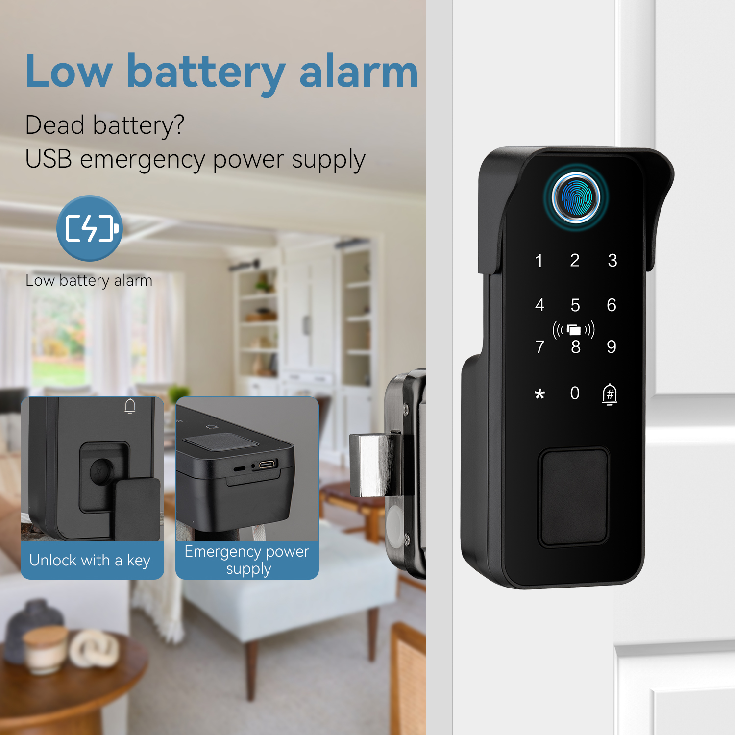 Waterproof Smart Door Lock Fin - Smart Garden Outdoor avaliação e preço