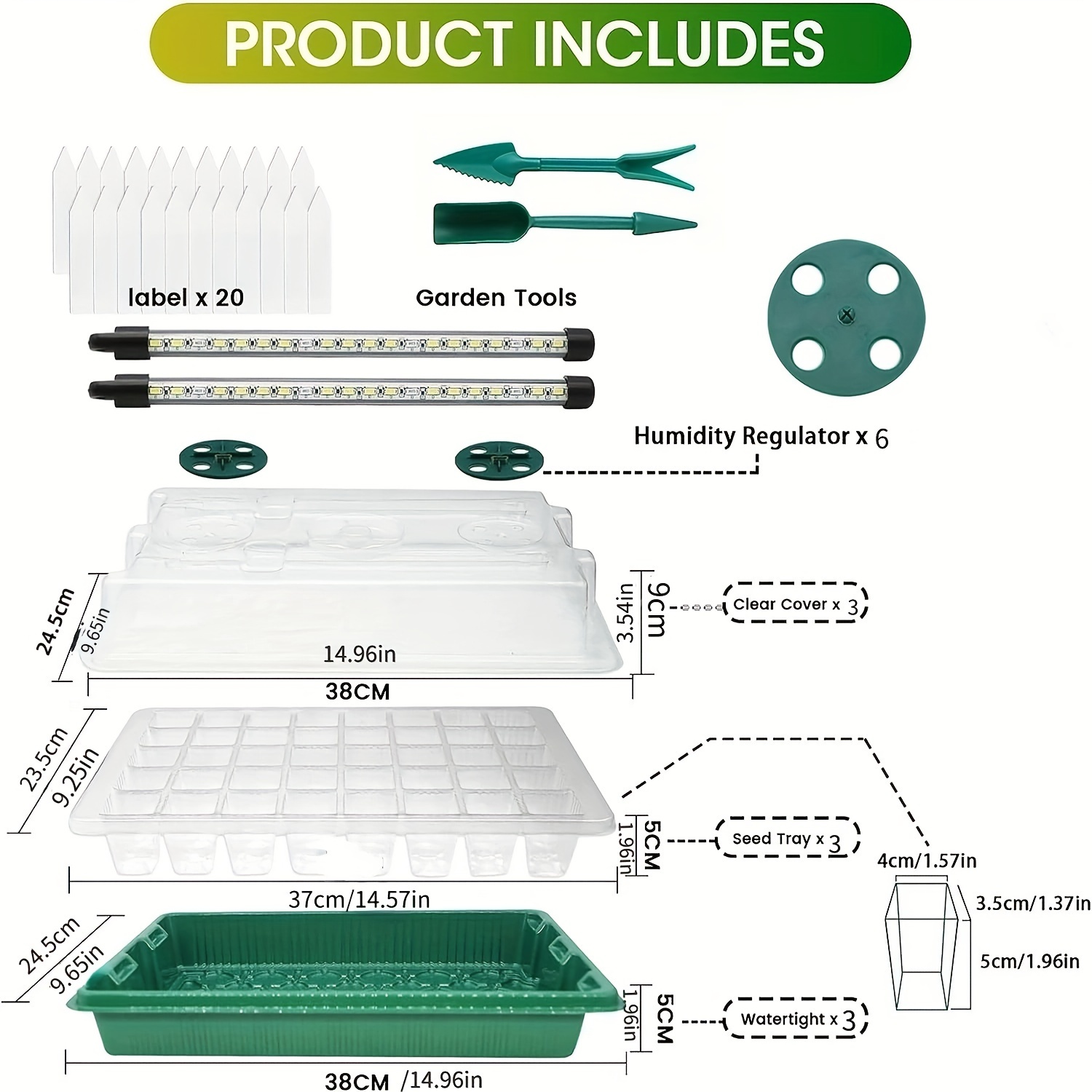 Seed Starter Trays With High D - Smart Garden In Home avaliação e preço