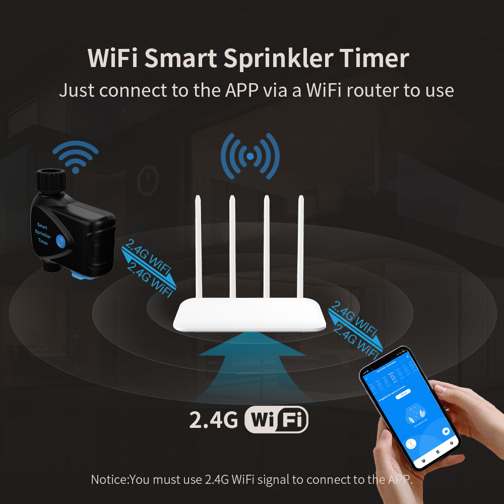 Tuya WiFi Smart Water Device w - Smart Garden Watering System avaliação e preço