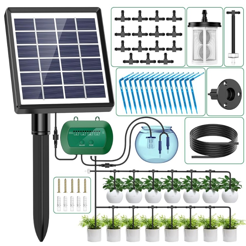 Solar Intelligent Irrigation K - Smart Garden Watering System avaliação e preço