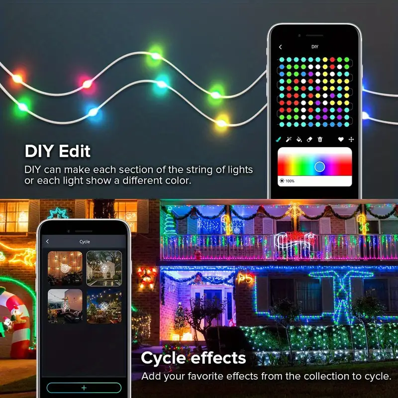 Christmas Lights LED String Li - Smart Garden Festoon Lights avaliação e preço