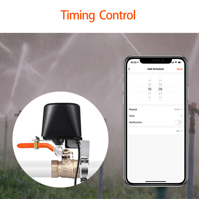ZigBee Water/Gas Valve Remote  - Smart Garden Watering System avaliação e preço