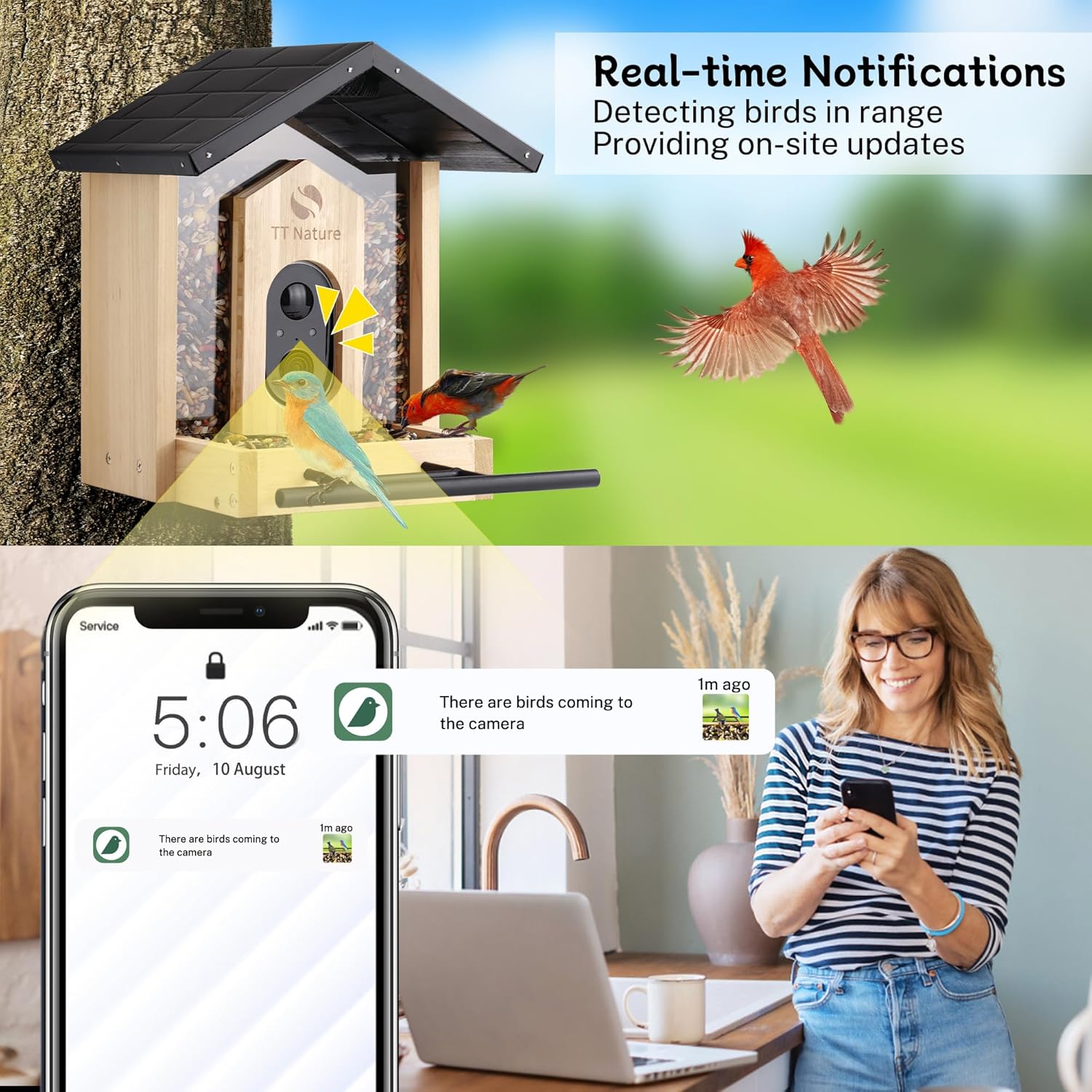 Smart Bird Feeder with Camera, - Smart Bird Feeder Camera avaliação e preço