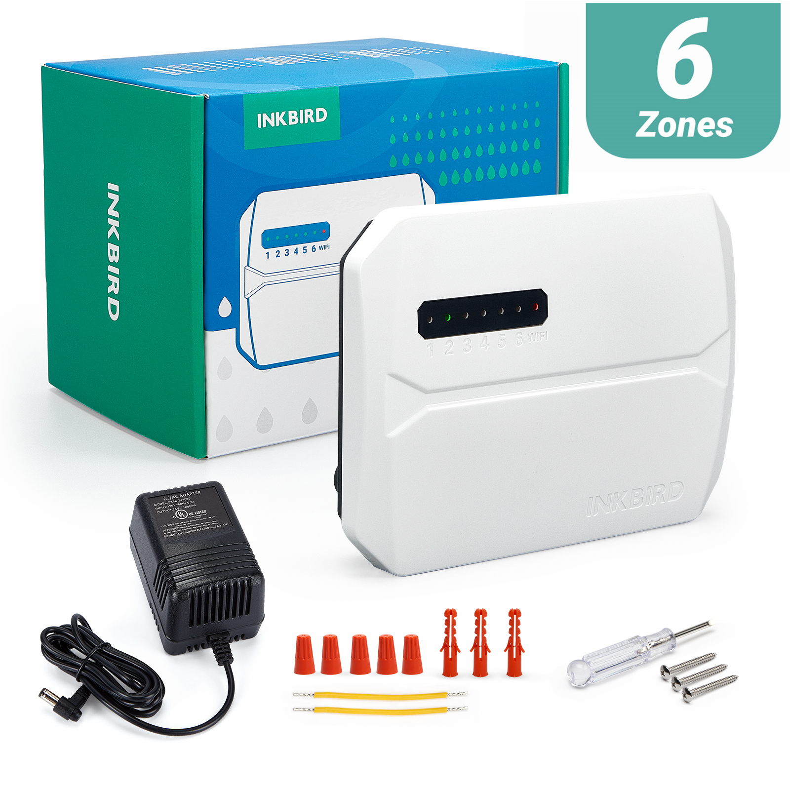 INKBIRD Wi-Fi 6-Zone Auto Irri - Smart Garden Tap Timer avaliação e preço