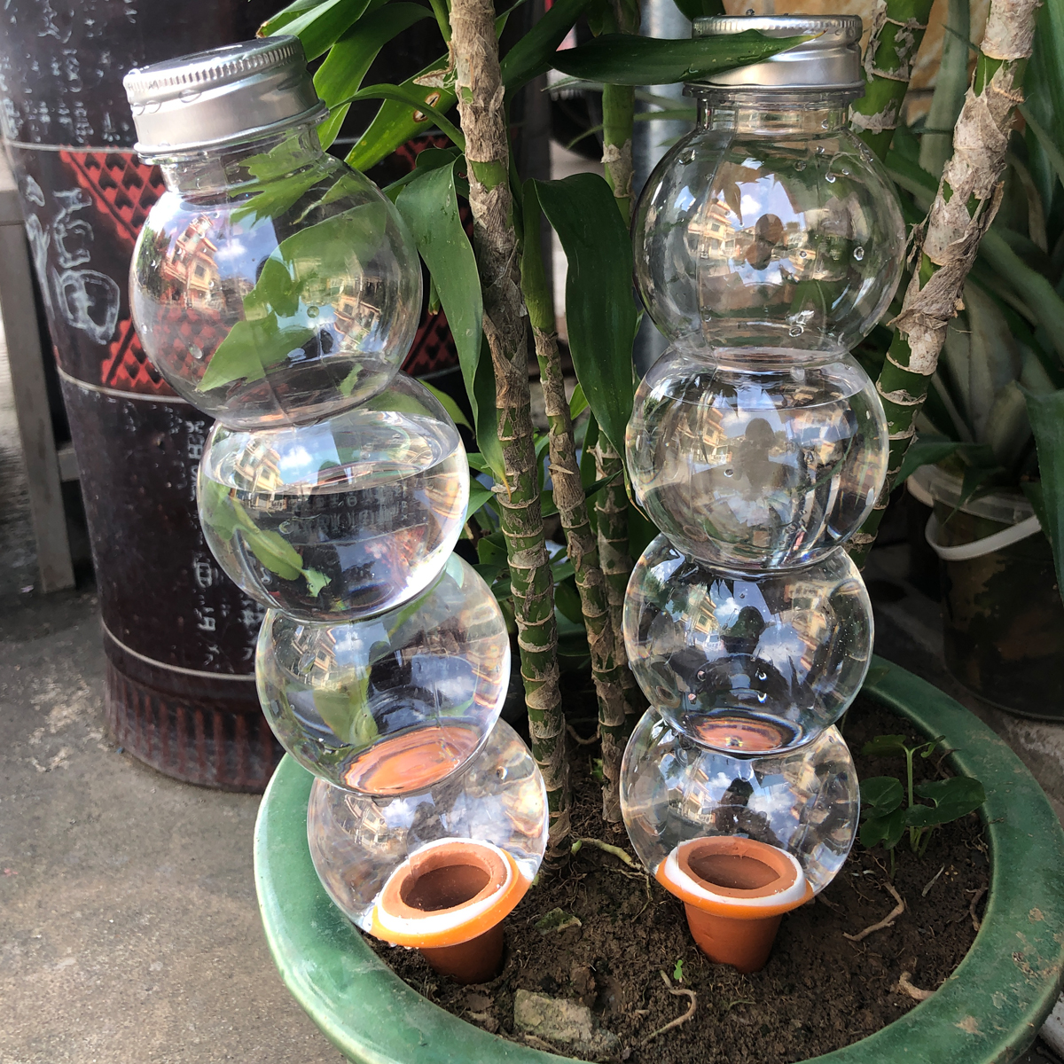 2 Pcs Automatic Plant Watering - Smart Garden Outdoor avaliação e preço