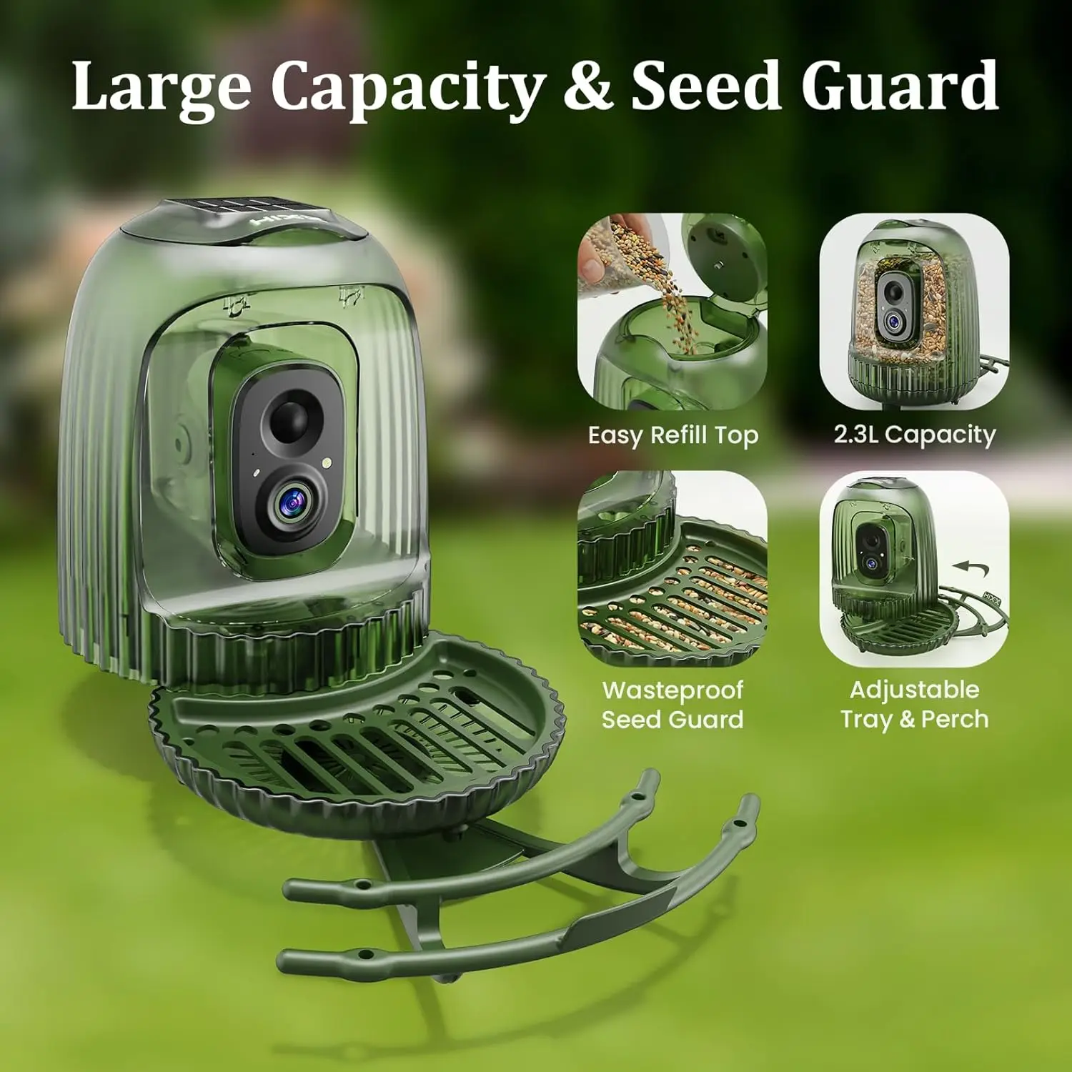 Smart Bird Feeder 4MP Camera A - Smart Bird Feeder Camera avaliação e preço