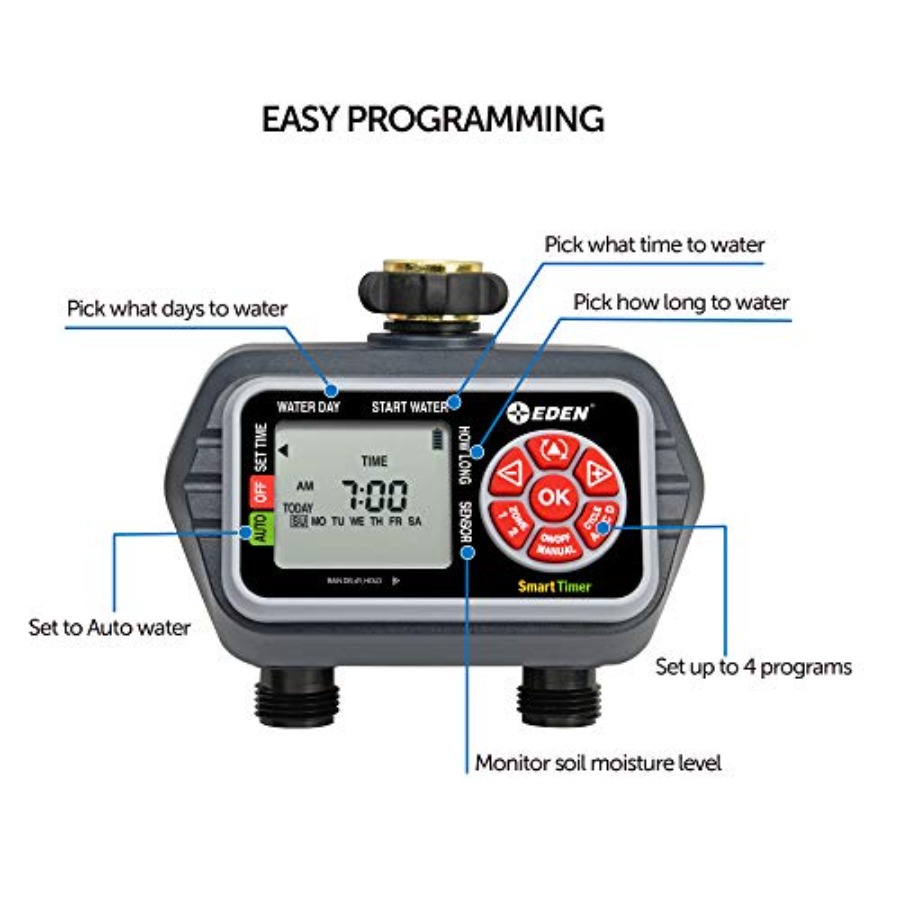 93412 Programmable Digital Wat - Smart Garden Outdoor avaliação e preço