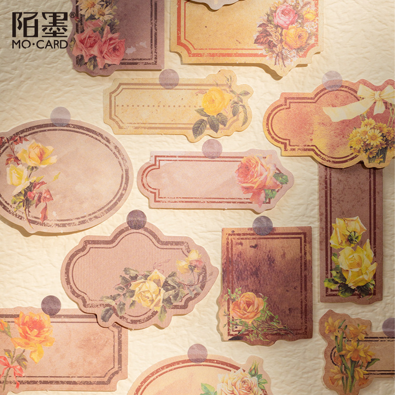 60pcs Kawaii Stationery Sticke - Garden Journal Planner avaliação e preço