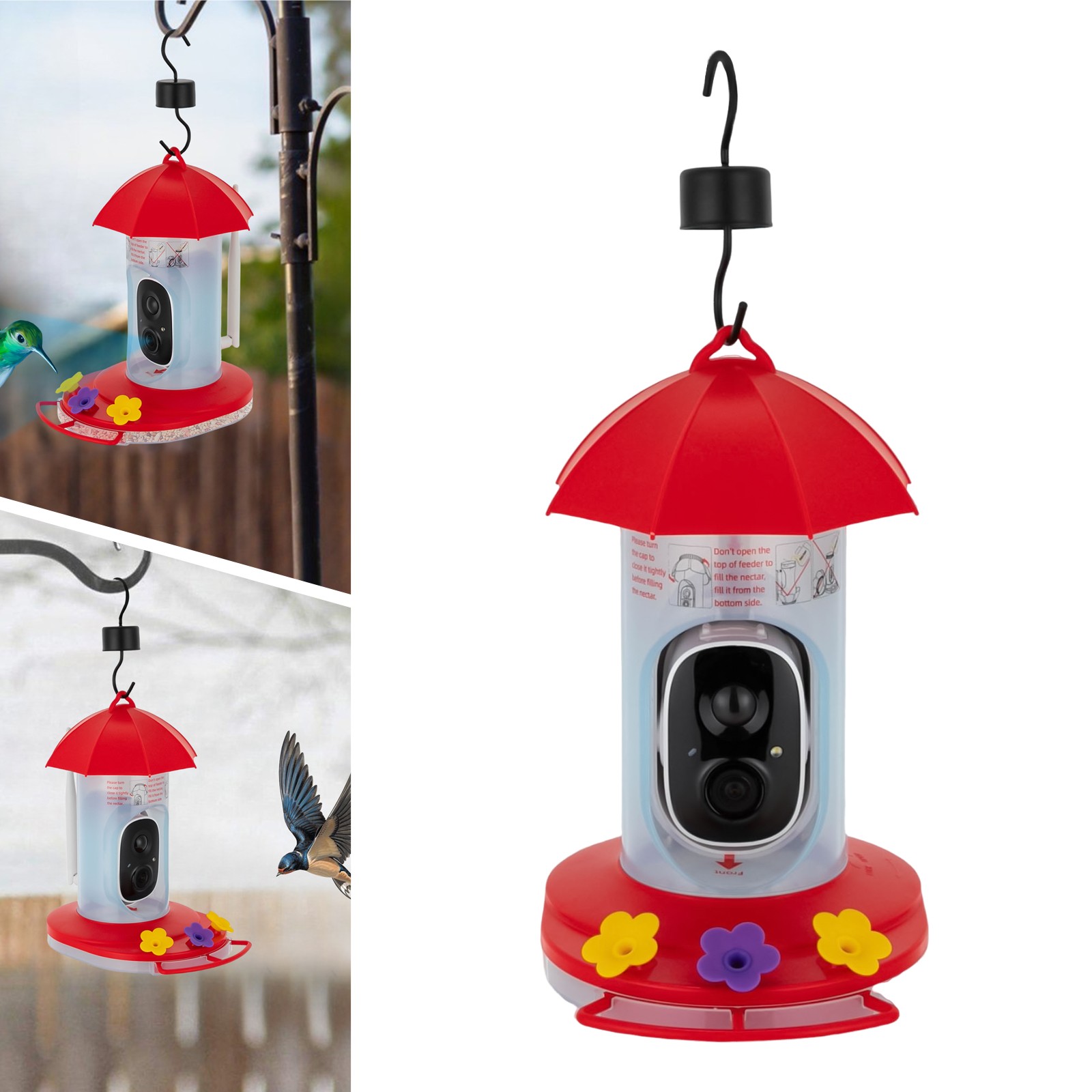 Smart Hummingbird Feeder with  - Smart Bird Feeder Camera avaliação e preço