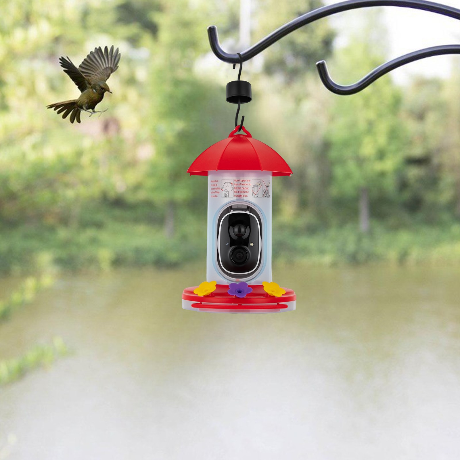Smart Hummingbird Feeder with  - Smart Bird Feeder Camera avaliação e preço