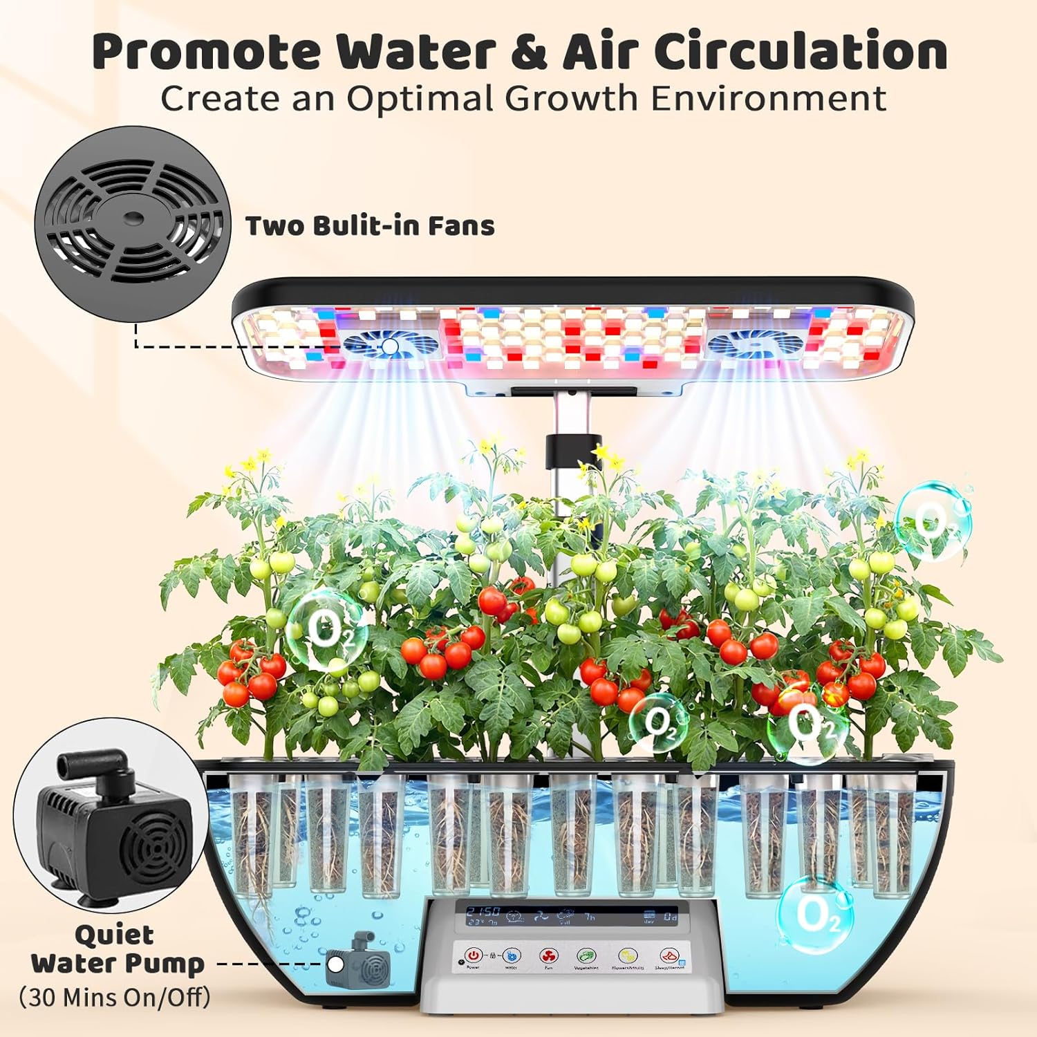 17 Pods Hydroponics Growing Sy - Smart Pod Garden avaliação e preço