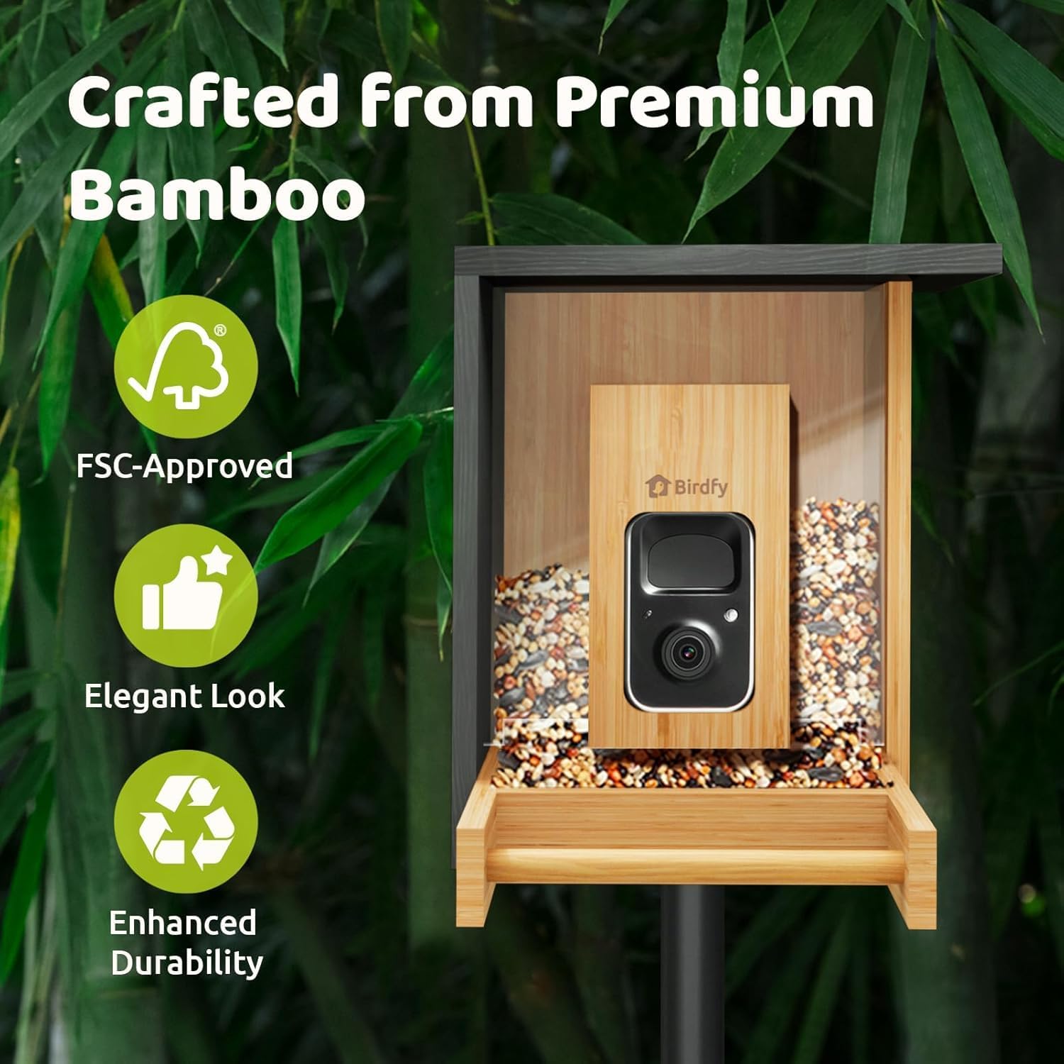 Smart Bird Feeder with Camera, - Smart Bird Feeder Camera avaliação e preço