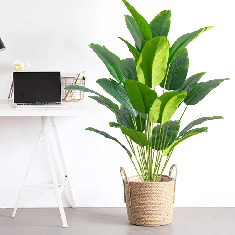 1pc Artificial Plants Large Tr - Smart Garden In Home avaliação e preço