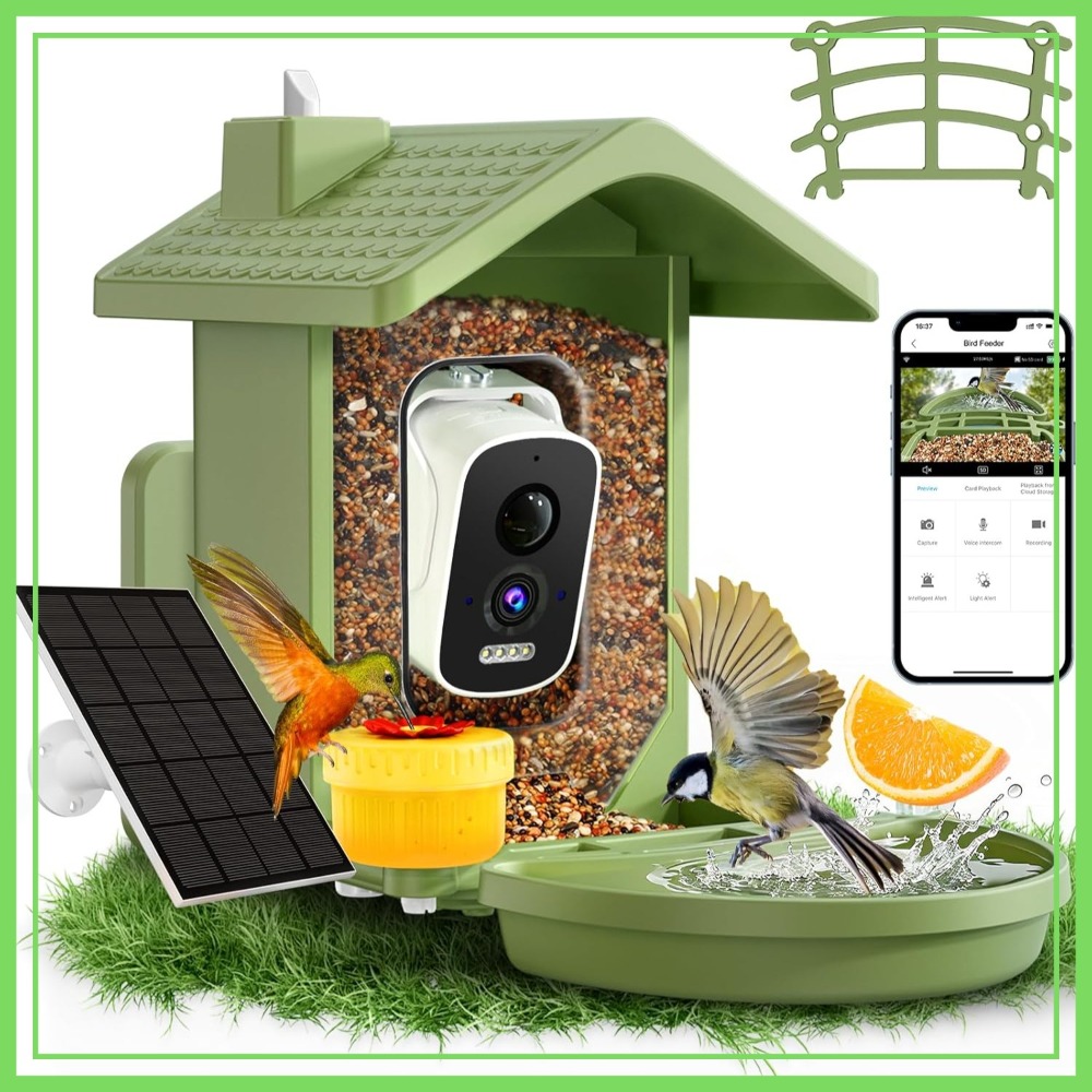 Smart Bird Feeder with Camera  - Smart Bird Feeder Camera avaliação e preço