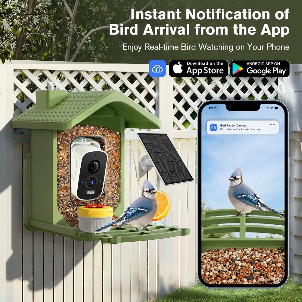 Smart Bird Feeder with Camera  - Smart Bird Feeder Camera avaliação e preço