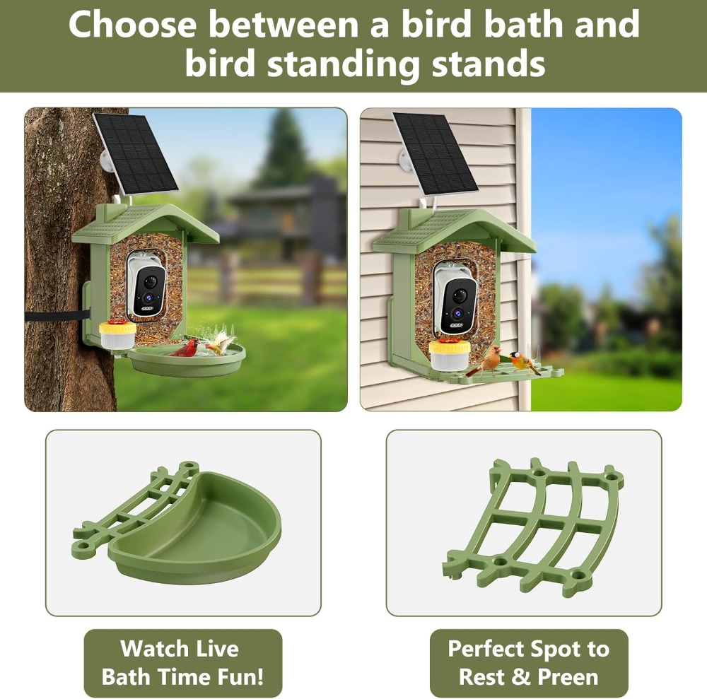 Smart Bird Feeder with Camera  - Smart Bird Feeder Camera avaliação e preço