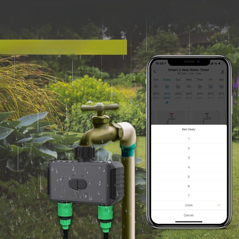 Intelligent Sprinkler Timer Ir - Smart Garden Watering System avaliação e preço
