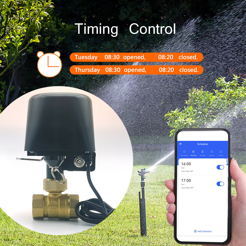 Tuya WiFi or Zigbee Water Valv - Smart Garden Sensors avaliação e preço